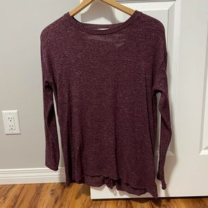 Ladies Open Back Sweater